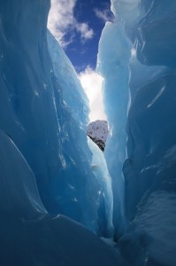 2. Glaciar en Nueva Zelanda